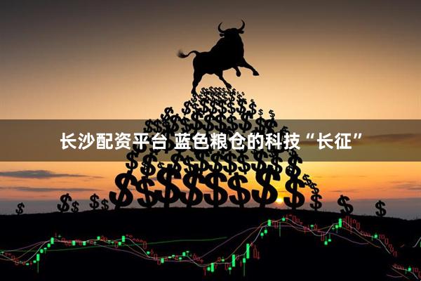 长沙配资平台 蓝色粮仓的科技“长征”